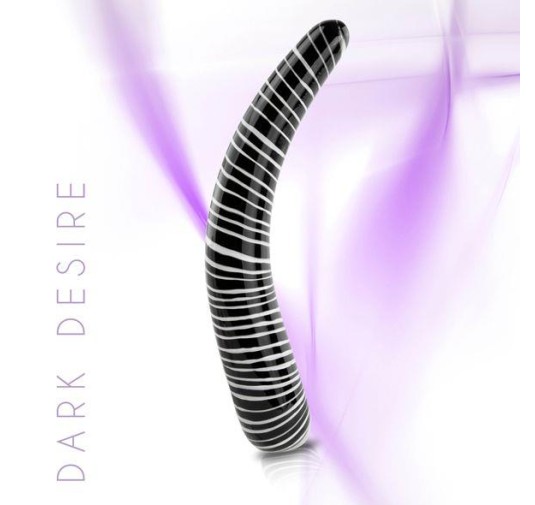 FeelzToys - Glazzz Glass Dildo Dark Desire